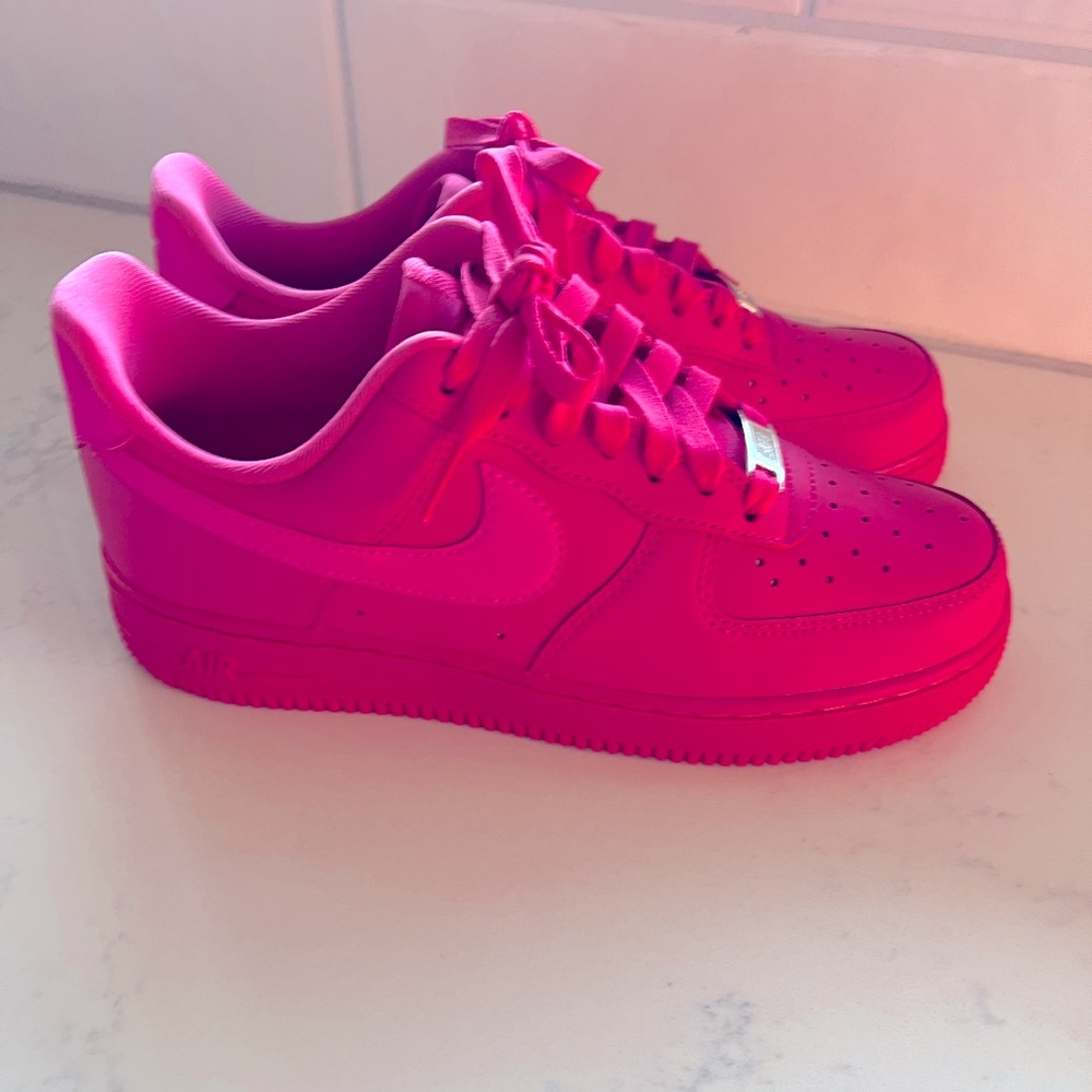 Nike Air Force 1 Pink on Pink.